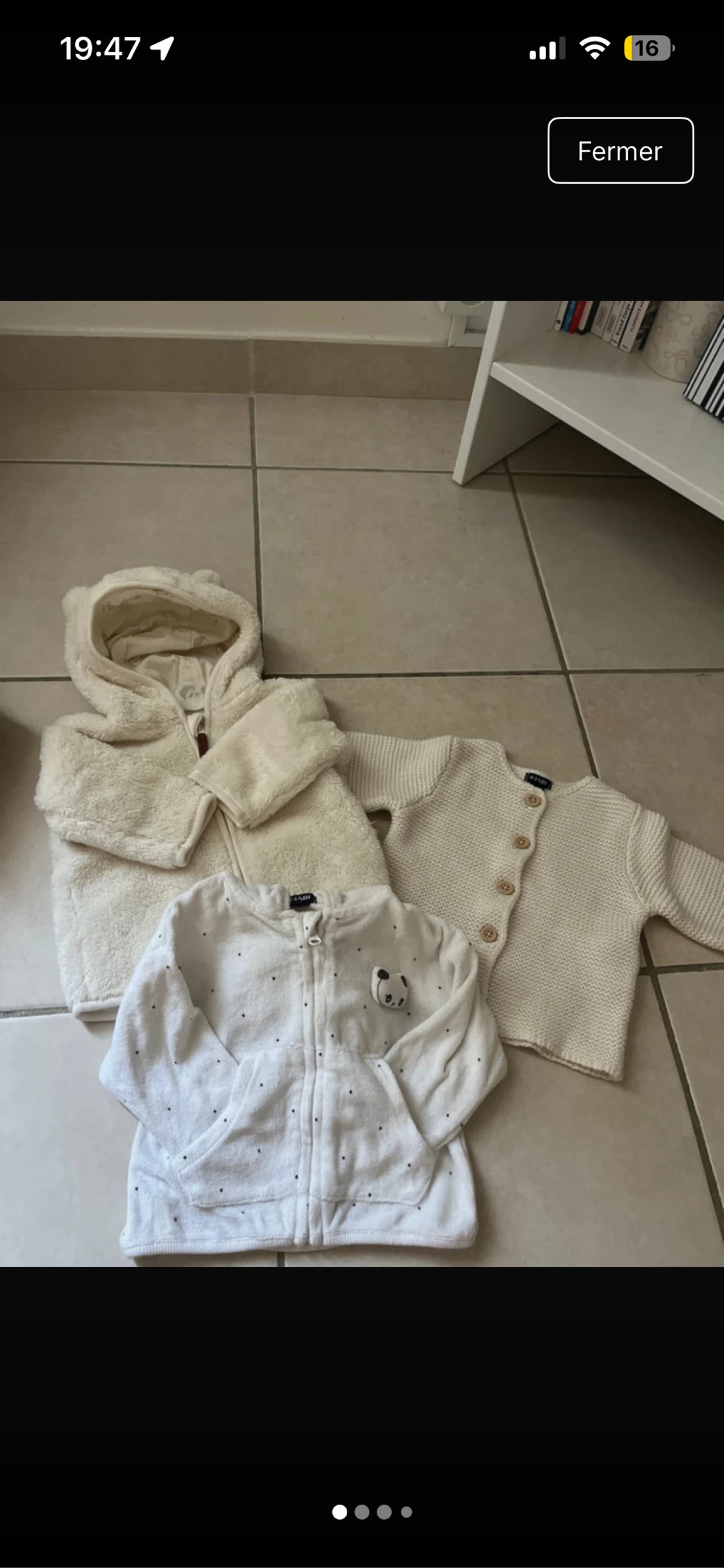 Lot de vêtements bébé fille  – photo 8